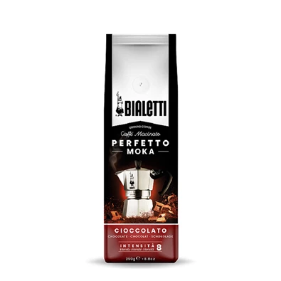 Bialetti Moka Perfetto csokoládé 250 g őrölt kávé Bialetti Moka Perfetto csokoládé 250 g őrölt kávé