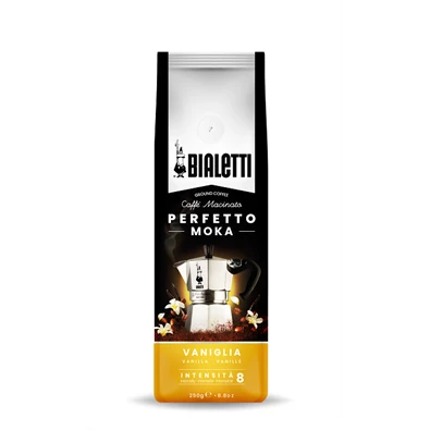 Bialetti Moka Perfetto vanília 250 g őrölt kávé Bialetti Moka Perfetto vanília 250 g őrölt kávé