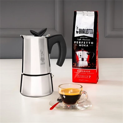 Bialetti Musa inox 2 személyes kotyogós kávéfőző Bialetti Musa inox 2 személyes kotyogós kávéfőző