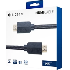 BigBen 2807094 3m HDMI PS5 kábel (Újracsomagolt) BigBen 2807094 3m HDMI PS5 kábel (Újracsomagolt)