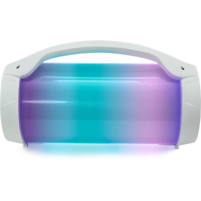 BigBen 2809250 Party Lite vezeték nélküli világító fehér Bluetooth hangszóró mikrofonnal BigBen 2809250 Party Lite vezeték nélküli világító fehér Bluetooth hangszóró mikrofonnal