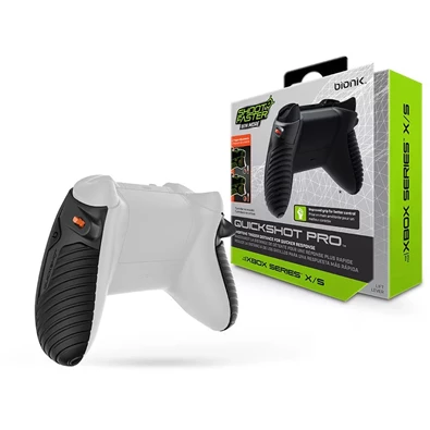 Bionik BNK-9073 Quickshot Pro Xbox Series fekete kontroller ravasz kiegészítőcsomag Bionik BNK-9073 Quickshot Pro Xbox Series fekete kontroller ravasz kiegészítőcsomag
