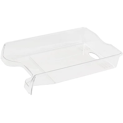 Bl 35,5x25,5x6cm víztiszta műanyag irattálca Bl 35,5x25,5x6cm víztiszta műanyag irattálca