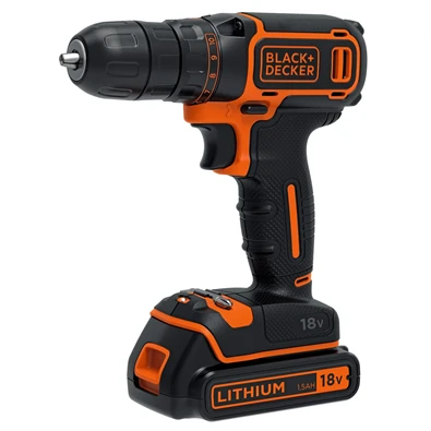 Black&Decker BDCDC18B-QW  18V 1.5Ah Li-Ion akkus fúrócsavarozó