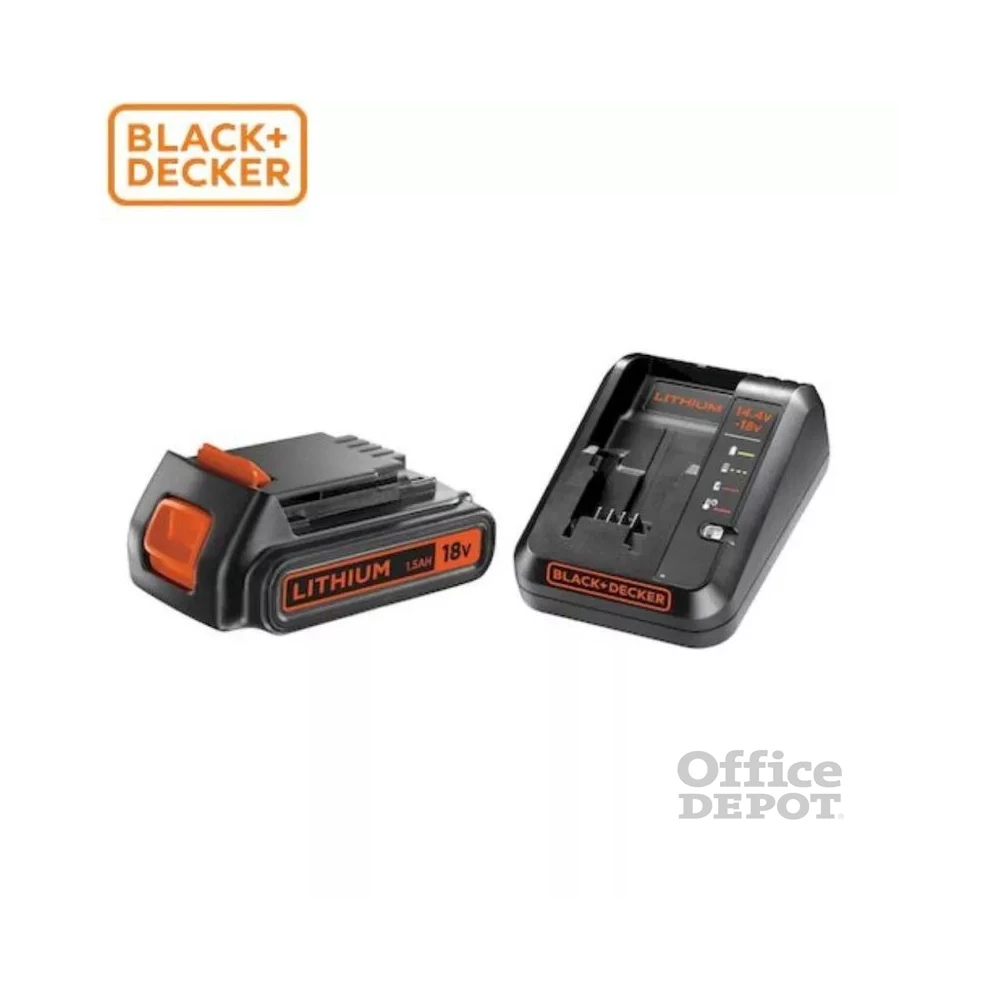 Black&Decker BDC1A15-QW 14,4-18V 1,5 Ah akkumulátor töltő