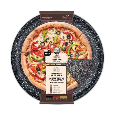 Blaumann BL-3894 Cera Stone Collection 36 cm pizzasütő forma Blaumann BL-3894 Cera Stone Collection 36 cm pizzasütő forma