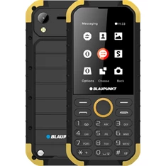 Blaupunkt SAND 2,8" sárga csepp- és porálló mobiltelefon Blaupunkt SAND 2,8" sárga csepp- és porálló mobiltelefon