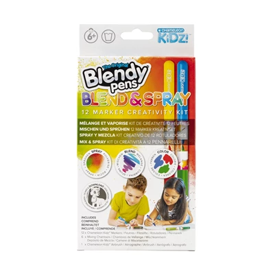 Blendy Pens Blend & Spray szett 12db filctoll Blendy Pens Blend & Spray szett 12db filctoll