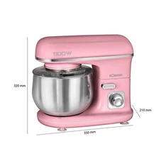 Bomann KM 6030 CB pink robotgép Bomann KM 6030 CB pink robotgép