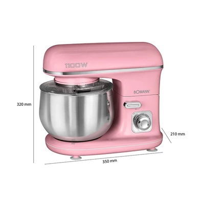 Bomann KM 6030 CB pink robotgép Bomann KM 6030 CB pink robotgép