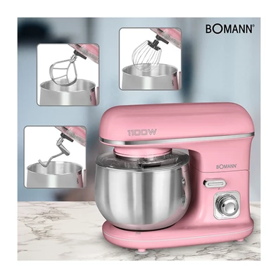 Bomann KM 6030 CB pink robotgép Bomann KM 6030 CB pink robotgép