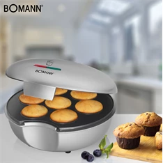 Bomann MM 5020 CB ezüst muffin sütő Bomann MM 5020 CB ezüst muffin sütő