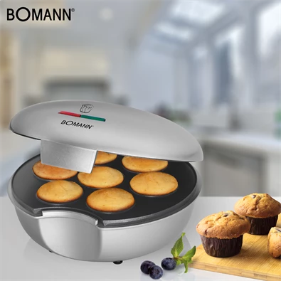 Bomann MM 5020 CB ezüst muffin sütő Bomann MM 5020 CB ezüst muffin sütő