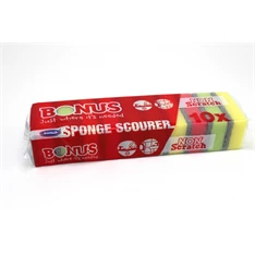 Bonus 10db-os vegyes mosogatószivacs Bonus 10db-os vegyes mosogatószivacs