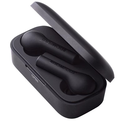 Boompods Bassline True Wireless Bluetooth fekete fülhallgató Boompods Bassline True Wireless Bluetooth fekete fülhallgató