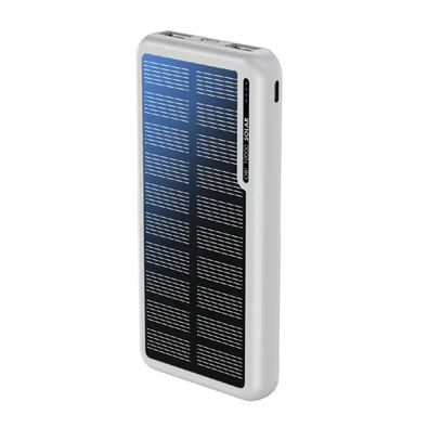 Boompods Obi Solar fehér 10 000 mAh powerbank Boompods Obi Solar fehér 10 000 mAh powerbank