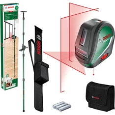 Bosch 0603663903 UniversalLevel 3 keresztvonalas szintezőlézer + TP 320 Teleszkópos rúd Bosch 0603663903 UniversalLevel 3 keresztvonalas szintezőlézer + TP 320 Teleszkópos rúd