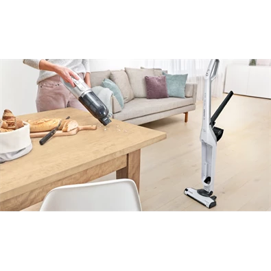Bosch BBH3ALL28 Flexxo Gen2 2 az 1-ben fehér-ezüst vezeték nélküli álló porszívó Bosch BBH3ALL28 Flexxo Gen2 2 az 1-ben fehér-ezüst vezeték nélküli álló porszívó