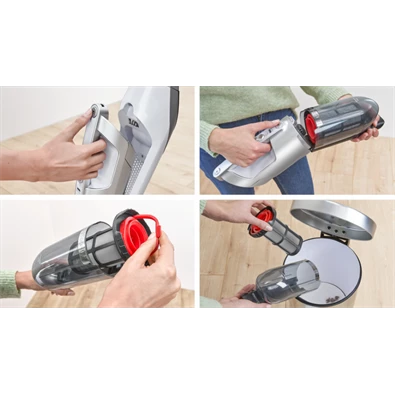 Bosch BBH3ALL28 Flexxo Gen2 2 az 1-ben fehér-ezüst vezeték nélküli álló porszívó Bosch BBH3ALL28 Flexxo Gen2 2 az 1-ben fehér-ezüst vezeték nélküli álló porszívó