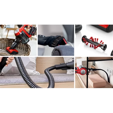 Bosch BBS711ANM Unlimited 7 ProAnimal vörös akkumulátoros álló porszívó Bosch BBS711ANM Unlimited 7 ProAnimal vörös akkumulátoros álló porszívó