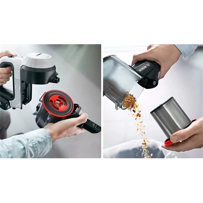Bosch BBS711W Unlimited 7 fehér akkumulátoros álló porszívó Bosch BBS711W Unlimited 7 fehér akkumulátoros álló porszívó