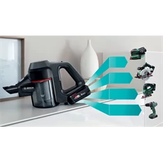 Bosch BBS712A Unlimited 7 grafitszürke vezeték nélküli porszívó Bosch BBS712A Unlimited 7 grafitszürke vezeték nélküli porszívó