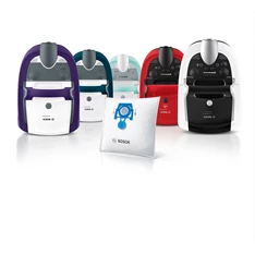 Bosch BBZWD4BAG AquaWash&Clean 4 db-os porzsák készlet Bosch BBZWD4BAG AquaWash&Clean 4 db-os porzsák készlet