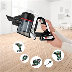 Bosch BCS61BAT2 Unlimited Serie 6 vezeték nélküli porszívó Bosch BCS61BAT2 Unlimited Serie 6 vezeték nélküli porszívó