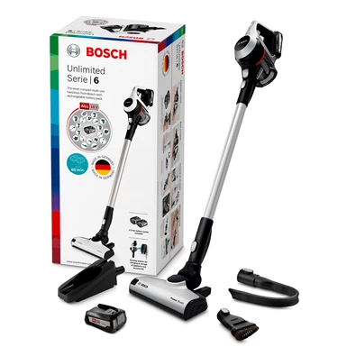 Bosch BCS61BAT2 Unlimited Serie 6 vezeték nélküli porszívó Bosch BCS61BAT2 Unlimited Serie 6 vezeték nélküli porszívó