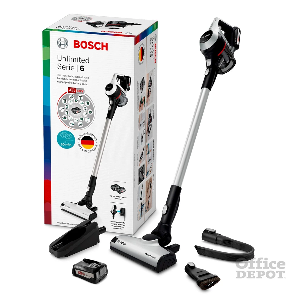 Bosch BCS61BAT2 Unlimited Serie 6 vezeték nélküli porszívó