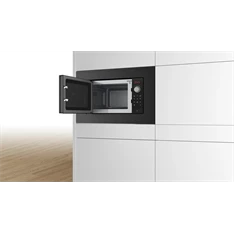 Bosch BFL623MB3 800W 20L fekete beépíthető mikrohullámú sütő Bosch BFL623MB3 800W 20L fekete beépíthető mikrohullámú sütő