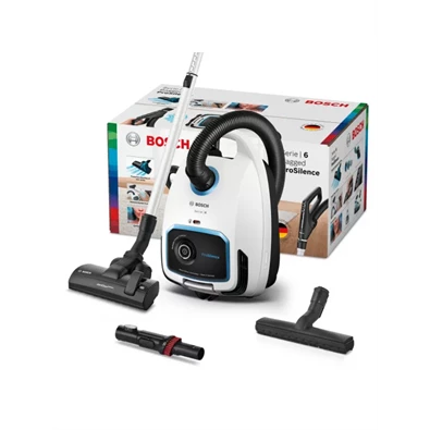 Bosch BGB6SIL1 fehér porzsákos porszívó Bosch BGB6SIL1 fehér porzsákos porszívó