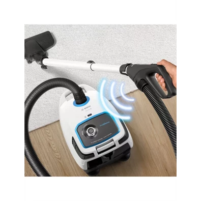 Bosch BGB6SIL1 fehér porzsákos porszívó Bosch BGB6SIL1 fehér porzsákos porszívó