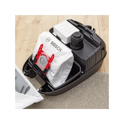 Bosch BGB6SIL1 fehér porzsákos porszívó Bosch BGB6SIL1 fehér porzsákos porszívó