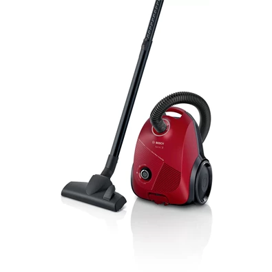 Bosch BGBS2RD1 Serie2 piros porzsákos porszívó Bosch BGBS2RD1 Serie2 piros porzsákos porszívó