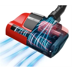 Bosch BGBS4PET1 Serie 4 ProAnimal vörös porzsákos porszívó