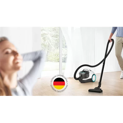 Bosch BGC21HYG1 Serie 4 ProHygienic fehér porzsák nélküli porszívó Bosch BGC21HYG1 Serie 4 ProHygienic fehér porzsák nélküli porszívó
