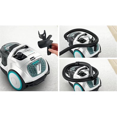 Bosch BGC21HYG1 Serie 4 ProHygienic fehér porzsák nélküli porszívó Bosch BGC21HYG1 Serie 4 ProHygienic fehér porzsák nélküli porszívó