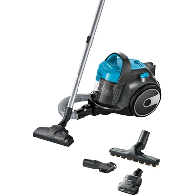 Bosch BGS05X240 Serie2 szürke-türkiz porzsák nélküli porszívó Bosch BGS05X240 Serie2 szürke-türkiz porzsák nélküli porszívó