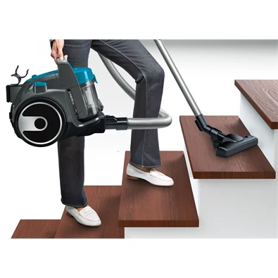 Bosch BGS05X240 Serie2 szürke-türkiz porzsák nélküli porszívó Bosch BGS05X240 Serie2 szürke-türkiz porzsák nélküli porszívó