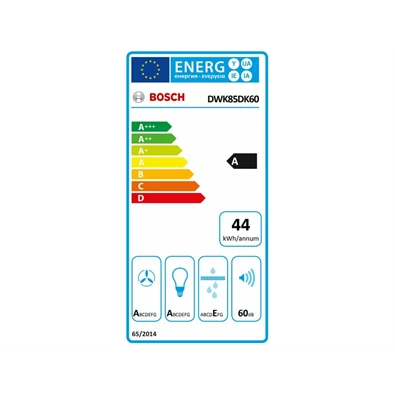 Bosch DWK65DK60 kürtős páraelszívó Bosch DWK65DK60 kürtős páraelszívó