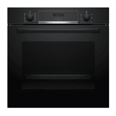 Bosch HBA534EB0 fekete, beépíthető, sütőtér: 71L, grill, hidrolitikus, sütő (Újszerű)