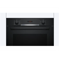 Bosch HBA534EB3 fekete, beépíthető, sütőtér: 71L, grill, légkeverés, sütő