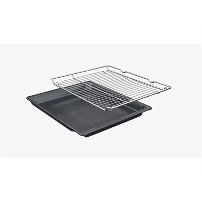 Bosch HBA534EB3 fekete, beépíthető, sütőtér: 71L, grill, légkeverés, sütő