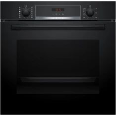 Bosch HQA574BB3 fekete, beépíthető, sütőtér: 71L, grill, légkeverés, sütő