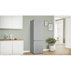 Bosch KGN392LDF inox alulfagyasztós hűtőszekrény Bosch KGN392LDF inox alulfagyasztós hűtőszekrény