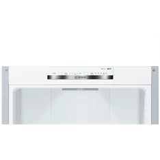Bosch KGN39VLEB inox, alulfagyasztós, Hűtő:279L, Fagyasztó:89L, No frost hűtőszekrény