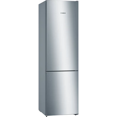 Bosch KGN39VLEB inox, alulfagyasztós, Hűtő:279L, Fagyasztó:89L, No frost hűtőszekrény