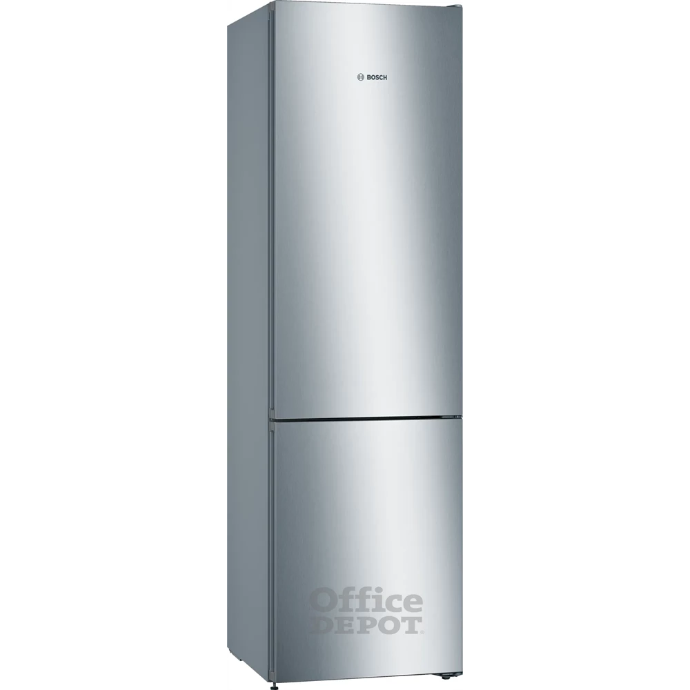 Bosch KGN39VLEB inox, alulfagyasztós, Hűtő:279L, Fagyasztó:89L, No frost hűtőszekrény