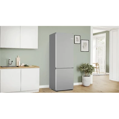 Bosch KGN492LDF inox alulfagyasztós hűtőszekrény Bosch KGN492LDF inox alulfagyasztós hűtőszekrény